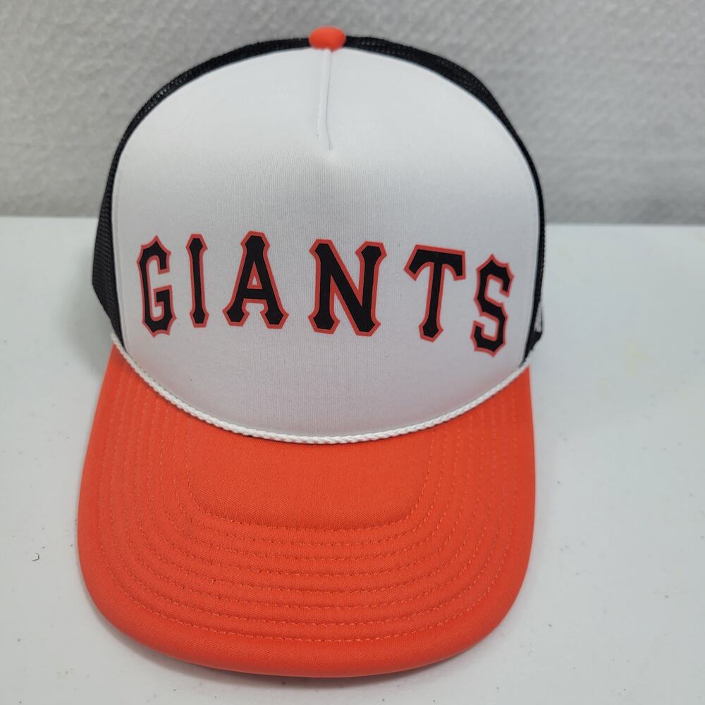 Cooperstown 47 collection San Francisco Giants Orange & Black Snapback Hat 11725